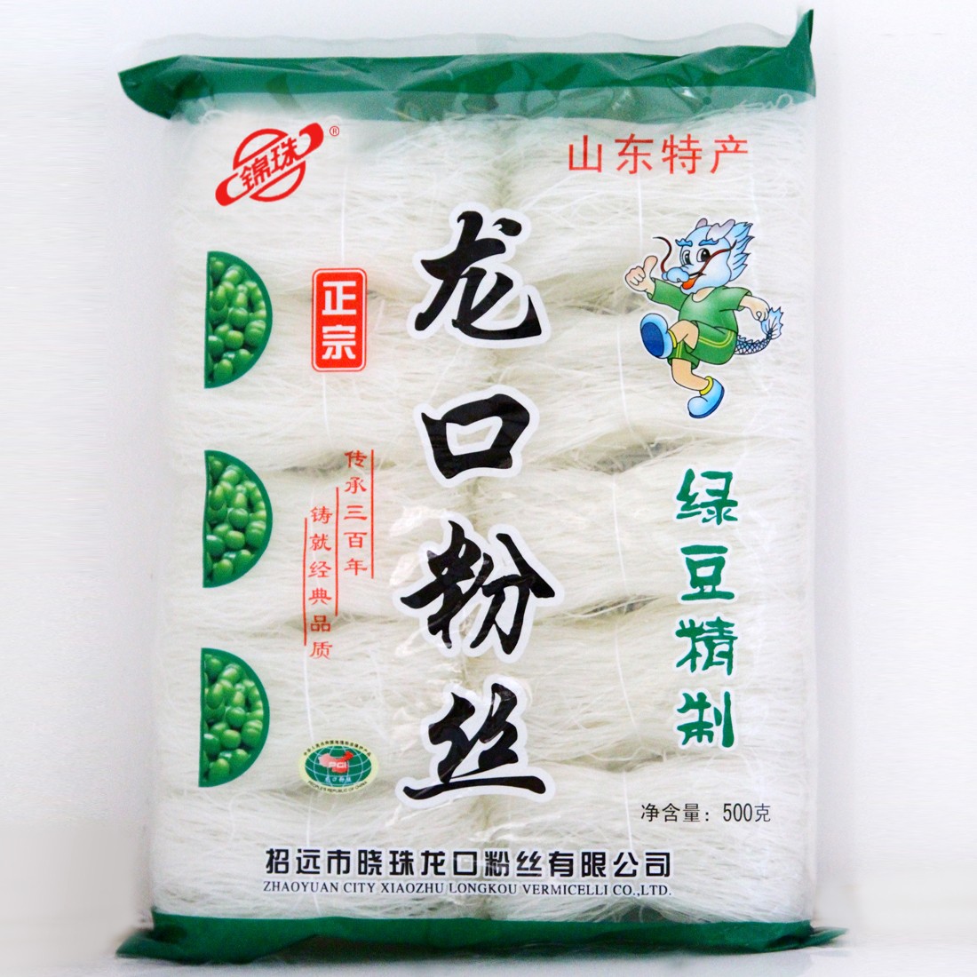 锦珠绿豆粉丝500g